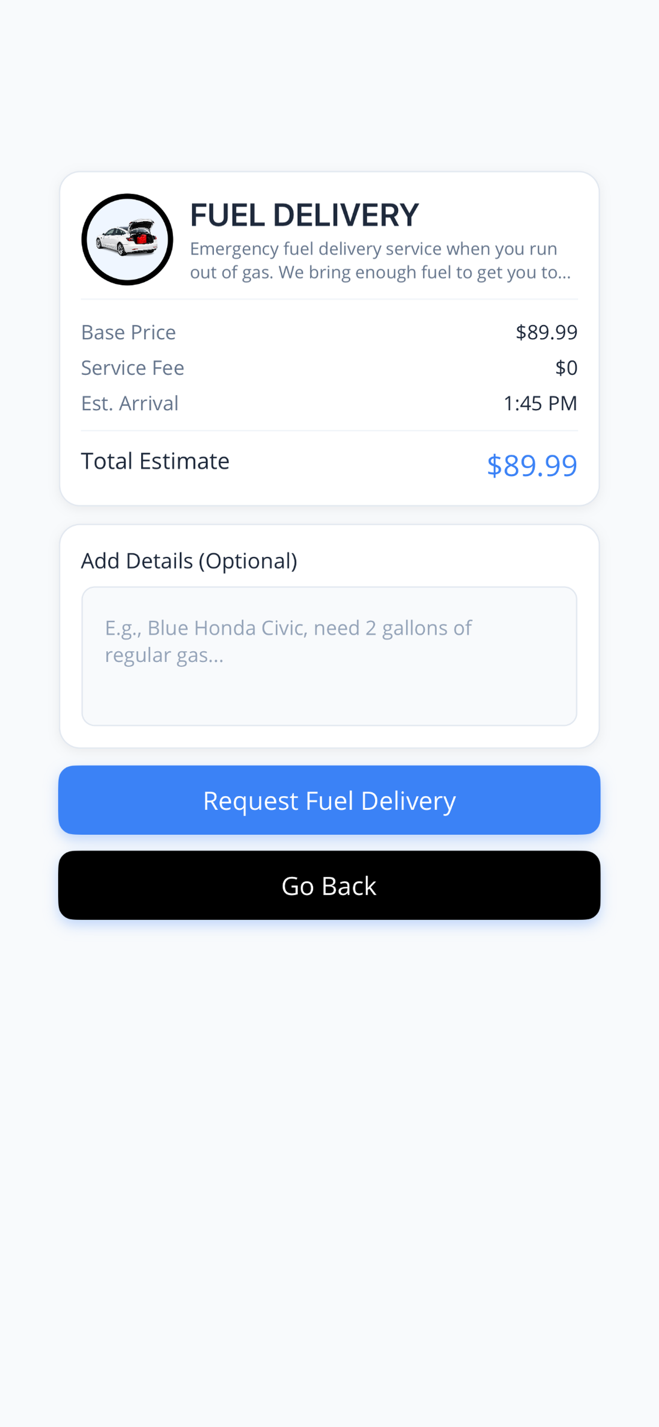 Fuel Delivery